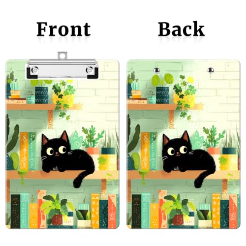 Image of Small Plastic Clipboard 6 x 9 in, Standard A5 Size Fashion Clip Board