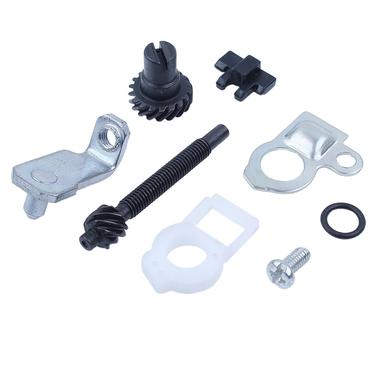 1 Set Di Regolazione Della Catena Del Piatto Della Barra Di Guida Interna For Stihl 044 MS440 046 MS460 064 066 MS660 - Foto 8