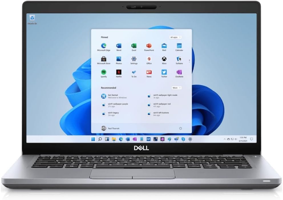 RefurbishedDell Latitude 5310 Laptop, 10th Gen Core i5-10310U