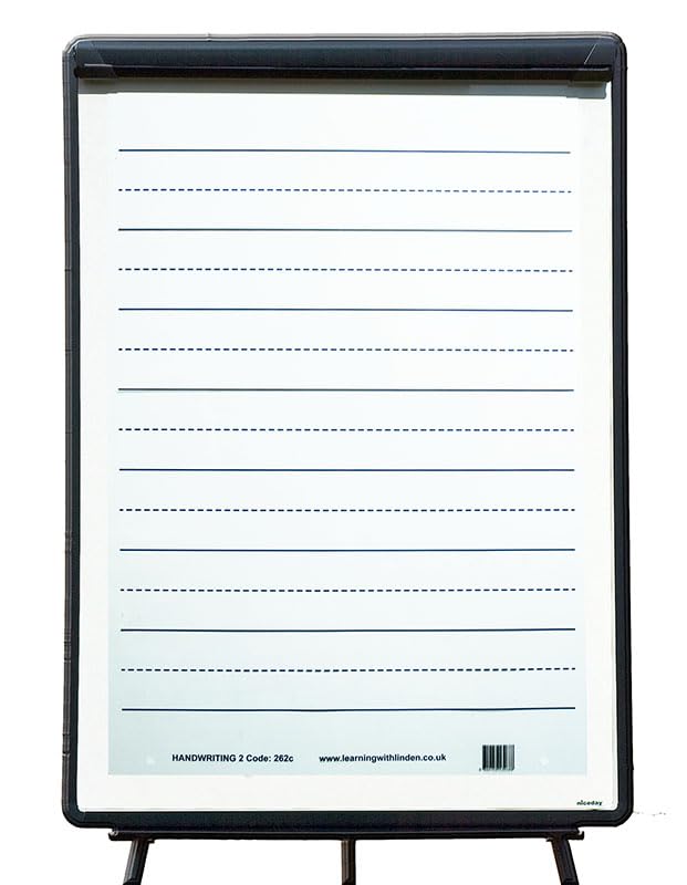 Learning with Linden Handwriting Lines Overlay