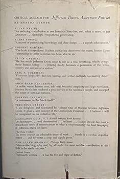 Hardcover Jefferson Davis: Confederate President Book