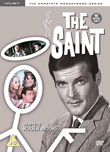 The Saint - The Complete Monochrome Series DVD [PAL IMPORT - NON USA FORMAT]