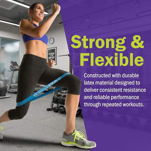 Image of GoFit Power Loop Resistance Bands - Training Pack,Multicolored,OS,Petra