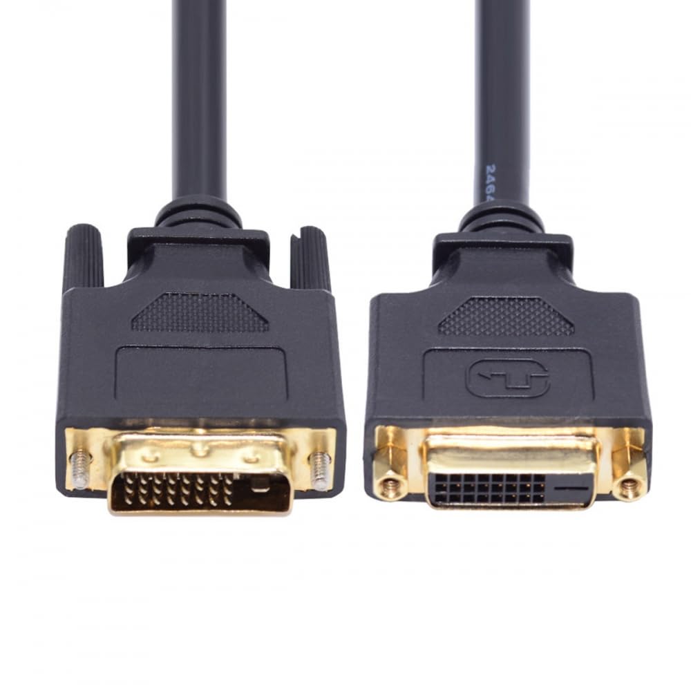Amazon.co.jp: CY Cable DVI 24+1 オス-メス 延長ケーブル DVI-D
