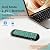 Backlit Remote Control with Keyboard for TV Box, 2.4G Air Mouse Remote for Android TV Box MXQ T95 X96, Wireless Universal Remote Keyboard Combo Rechargeable Type-C for Smart TV HTPC Projector (Black)