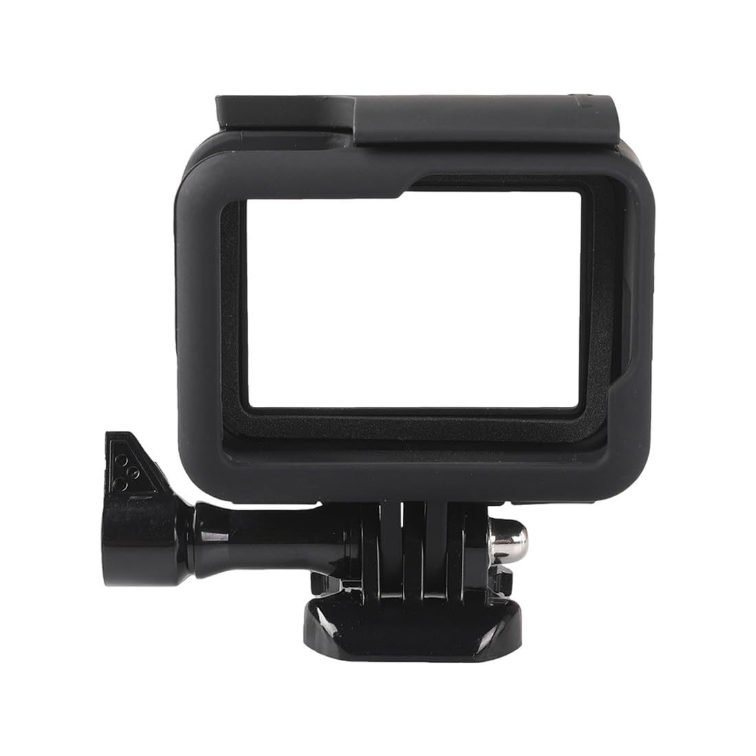 Cadre Boîtier Protection Compatible GoPro Hero7/6/5 Coque Bordure avec Prise Vis Amovible Noir