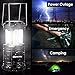 BLITZU 2 Pack Brightest LED Camping Lantern with Magnetic Base and Hanging Hook, Portable, Collapsible, Battery Powered - Best Outdoor Indoor Hiking Hurricane Storm Outage Emergency Light, Tent Lamp