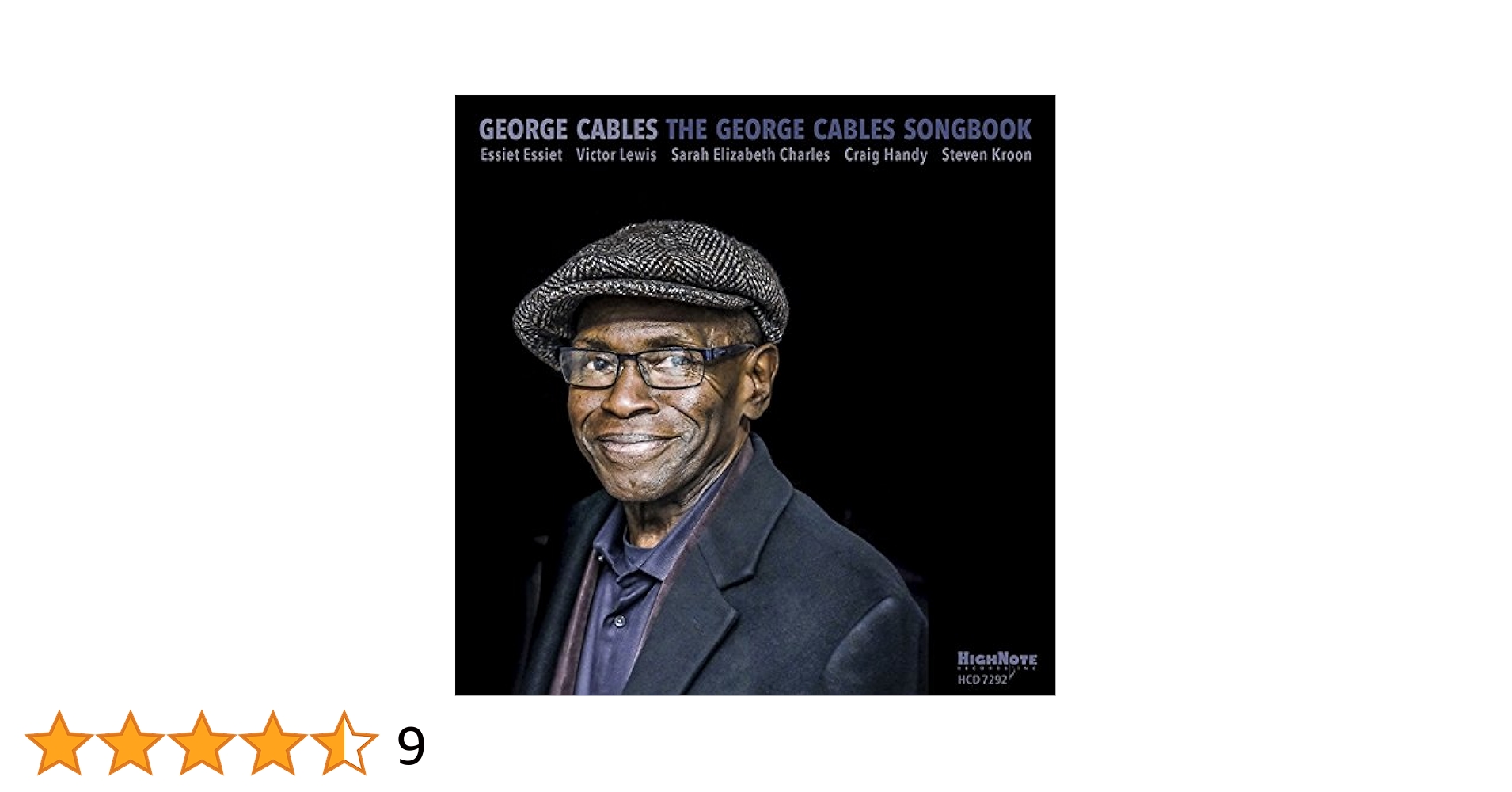 Amazon.co.jp: GEORGE CABLES SONGBOOK: ミュージック