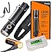 Fenix LD30 1600 Lumen LED Tactical Flashlight, 3500 mAh Rechargeable Battery with EdisonBright Battery Carry case Bundle