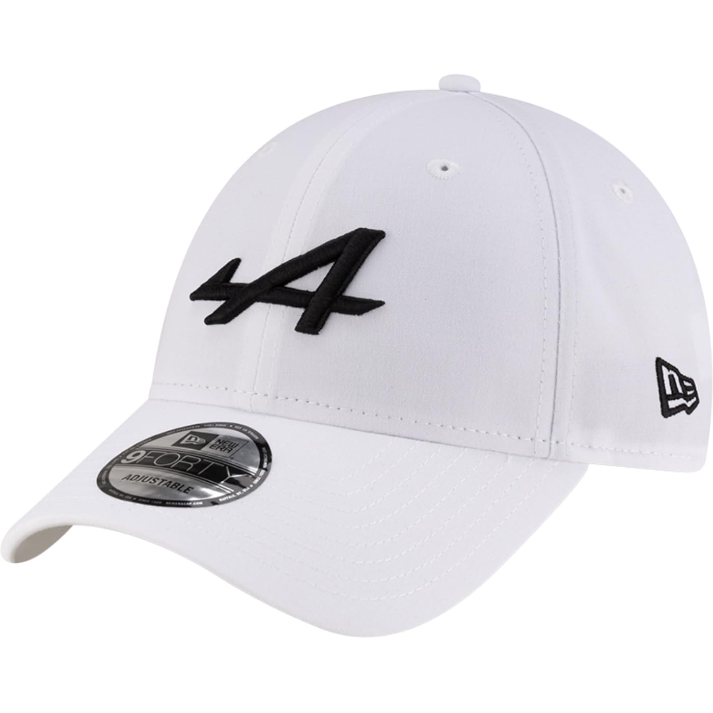 New Era Men's White 9Forty Snapback Cap - F1 Bwt Alpine