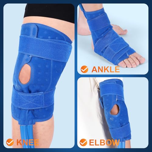 Image of Upgraded Ice Machine for Knee After Surgery | Power-Saving Mode & Wireless Remote Control & Timer & LED Screen, Joint Ankle Elbow Replacement Cold Therapy Compression Pad, Cryotherapy Pain Relief