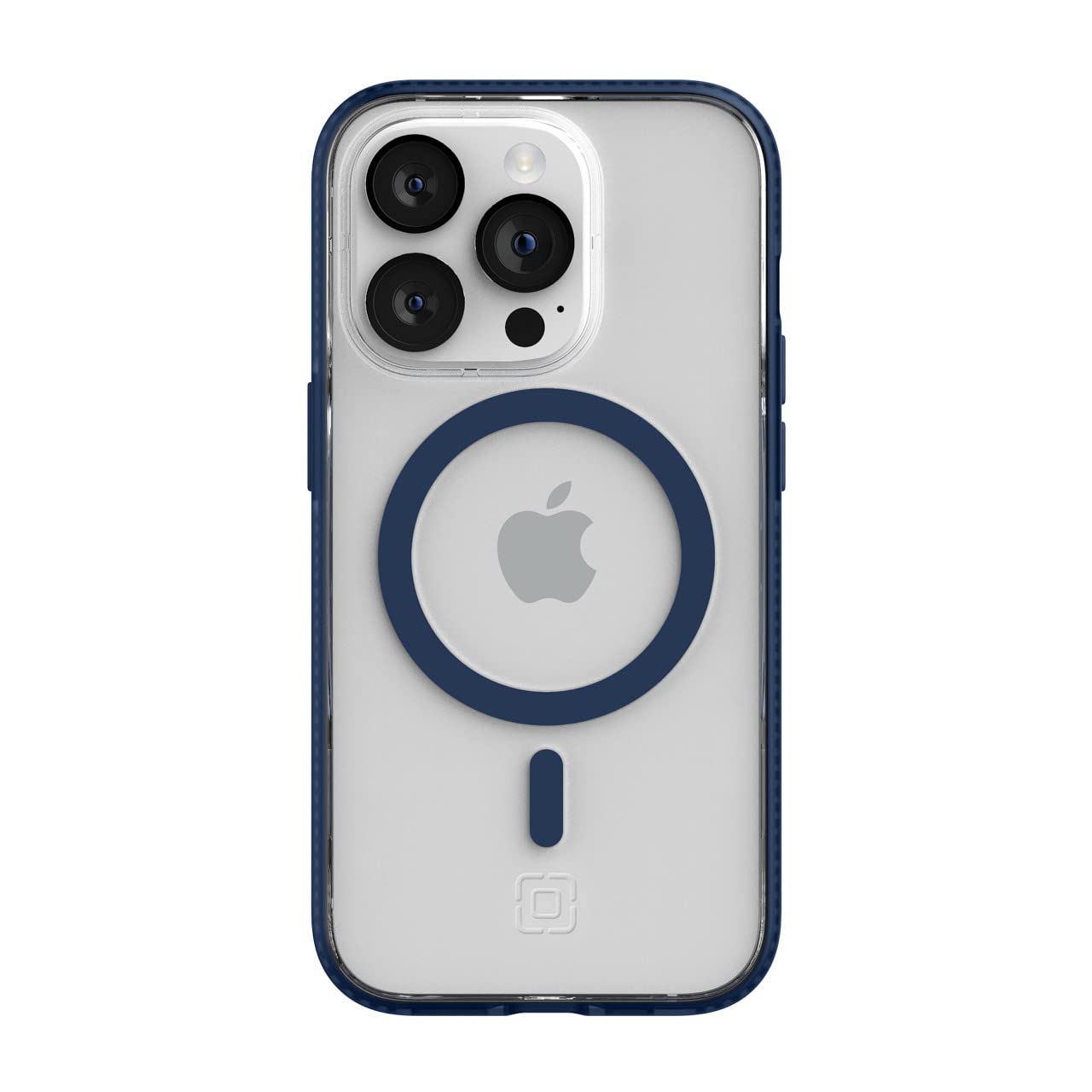 Incipio Idol for MagSafe Series Case for iPhone 14 Pro, Minimalist and sustainable protection - Midnight Navy/Clear (IPH-2029-MDNYC)
