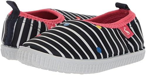 Joules Baby-Girl's JNRPEBBLE Water Shoe, Cream Stripe Fun spot, 3 Medium US Infant | Image 6