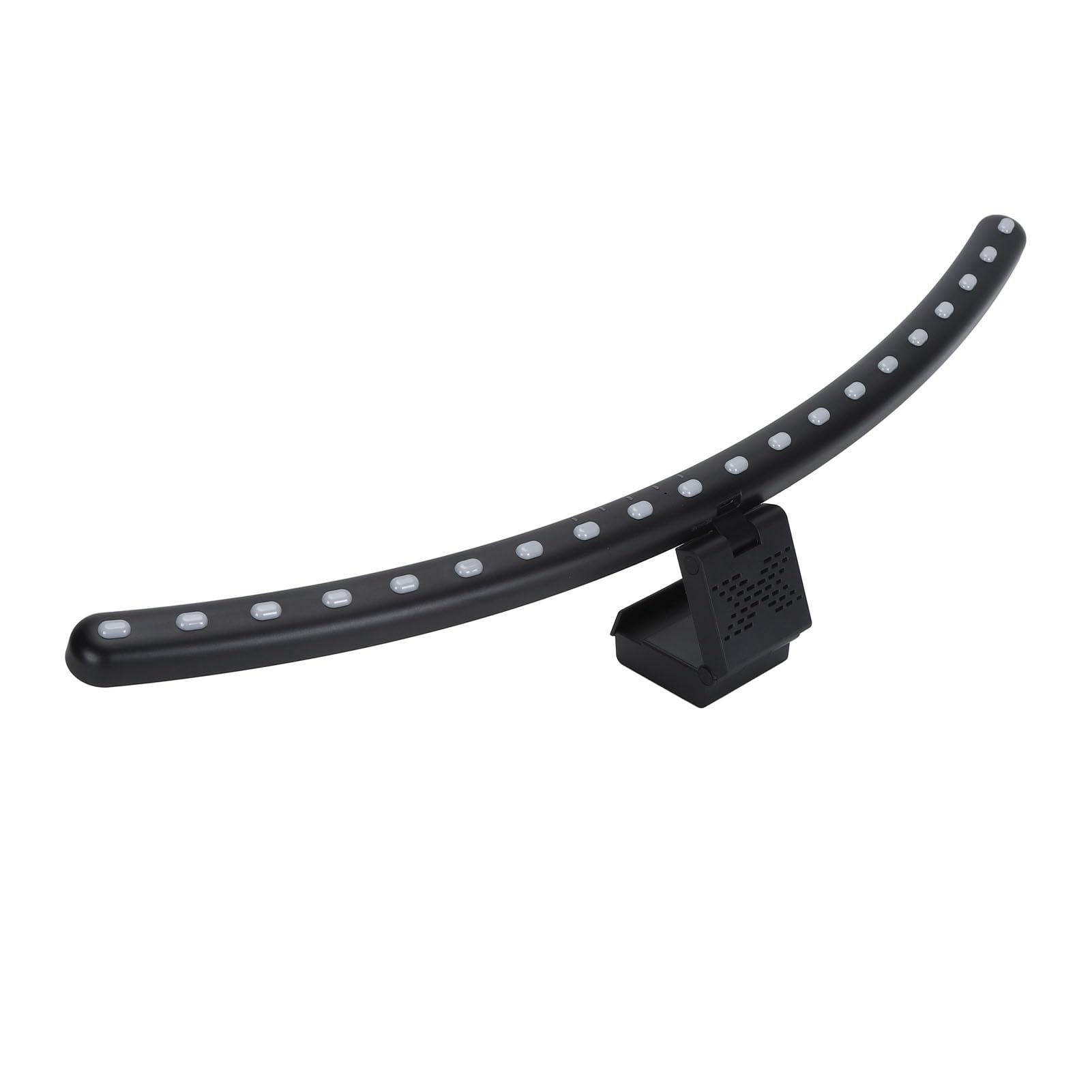 SUNGOOYUE Barra Luminosa per Monitor a LED, Lampada da Scrivania Alimentata Tramite USB con Angolo Curvo e Regolabile, con 3 Temperature di Colore e Regolazione Continua, per la Lettura