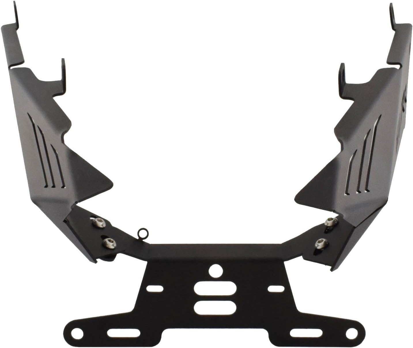 For Hon&da CBR600RR F5 2007-2012 Motorcycle License Plate Frame Short Tail Bracket License Plate Frame Exhaust Guard Motorcycle