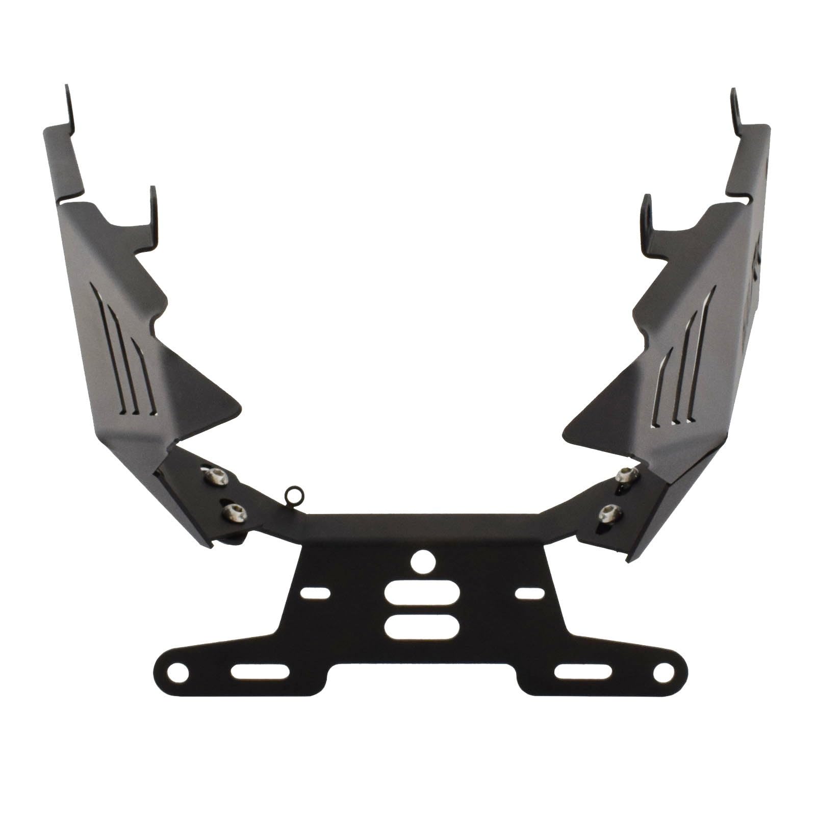 DDGBERFP For Honda CBR600RR F5 2007-2012 Motorcycle License Plate Frame Short Tail Bracket License Plate Frame Exhaust Guard
