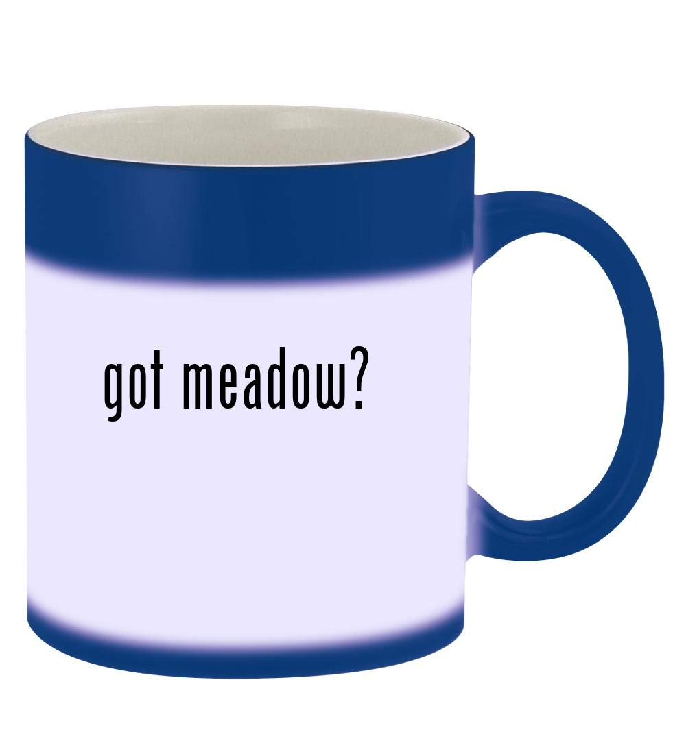 got meadow? - 11oz Magic Color Changing Mug, Blue