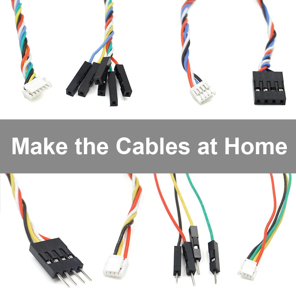 Amazon.com: GH Connectors to Dupont 2.54 Pre-Crimped Cables and