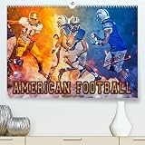 Faszination American Football (hochwertiger Premium Wandkalender 2024 DIN A2 quer), Kunstdruck in Hochglanz