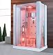 Dampfdusche und Infrarotsauna-Kombination mit LED-Beleuchtung