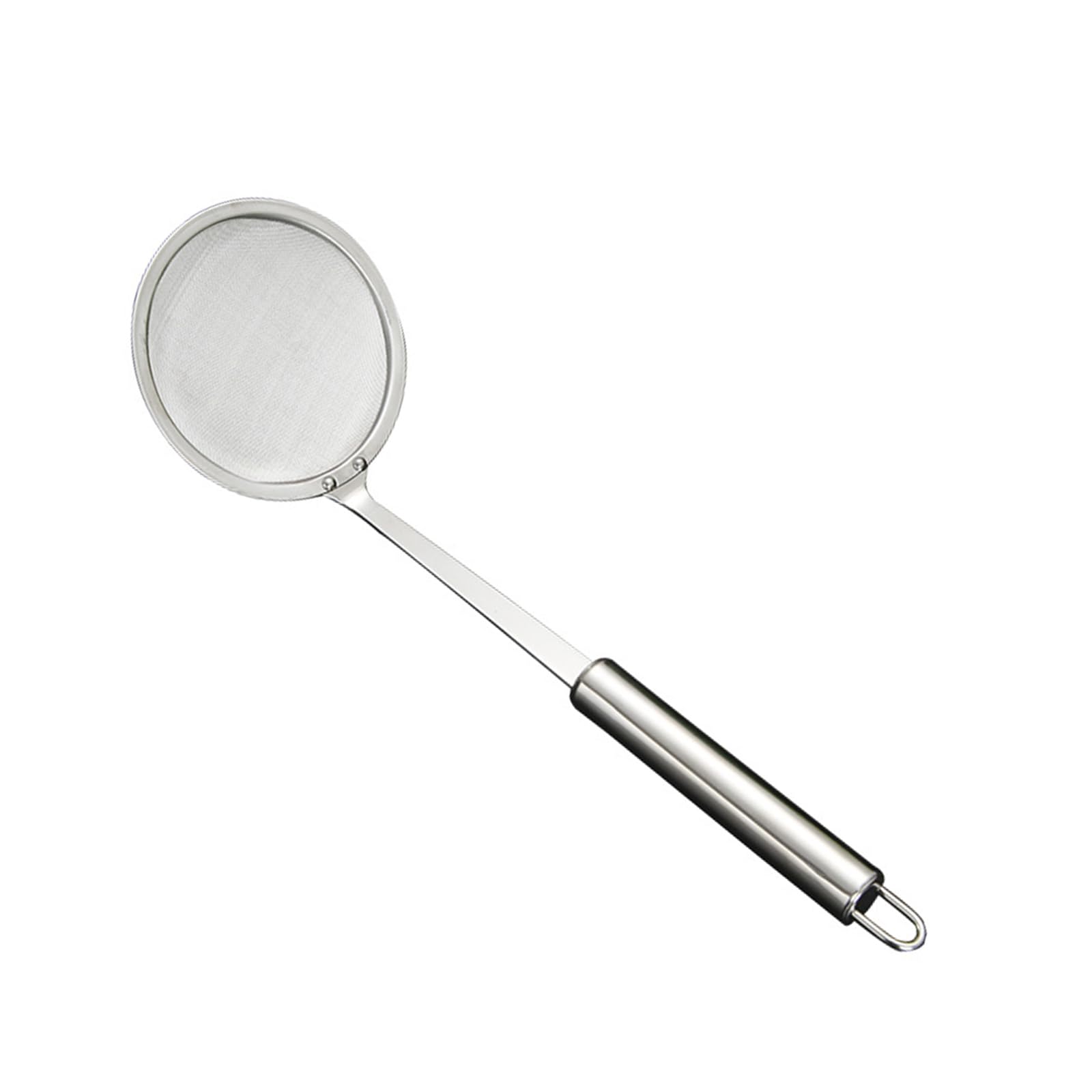 Tsophreniq Ergonomic Soup Skimmers with Curved Edges Thickened Safe Materials Oil Strainer Multipurpose Kitchen Utensils for Cooking Multipurpose Nonrust Skimmers