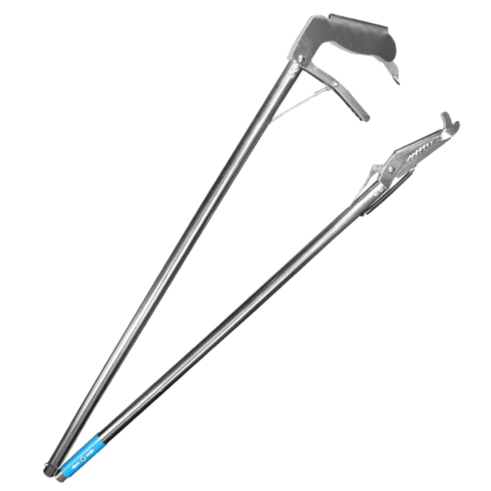 Pince à serpent pliable en acier inoxydable pour reptiles 120 cm