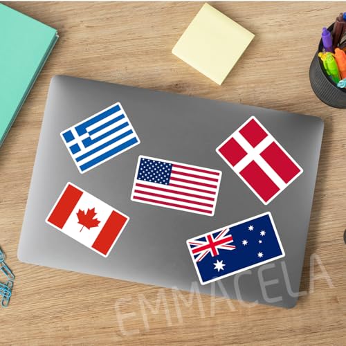 Image of (3PCS) Cuba Flag stickers, Countries Flag Stickers - Waterproof Vinyl Decals For Laptops, Tumblers, Water Bottles, Books, Scrapbooks, Size 3 x 1.6 Inch