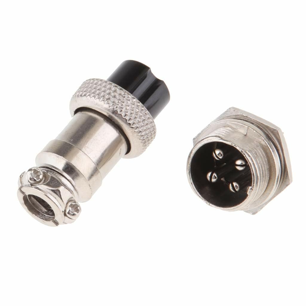 FlyRobo M12/GX12 4 Pin Male-Female Aviation Plug Connector (B0DDHDQTSS) Amazon Price History, Amazon Price Tracker
