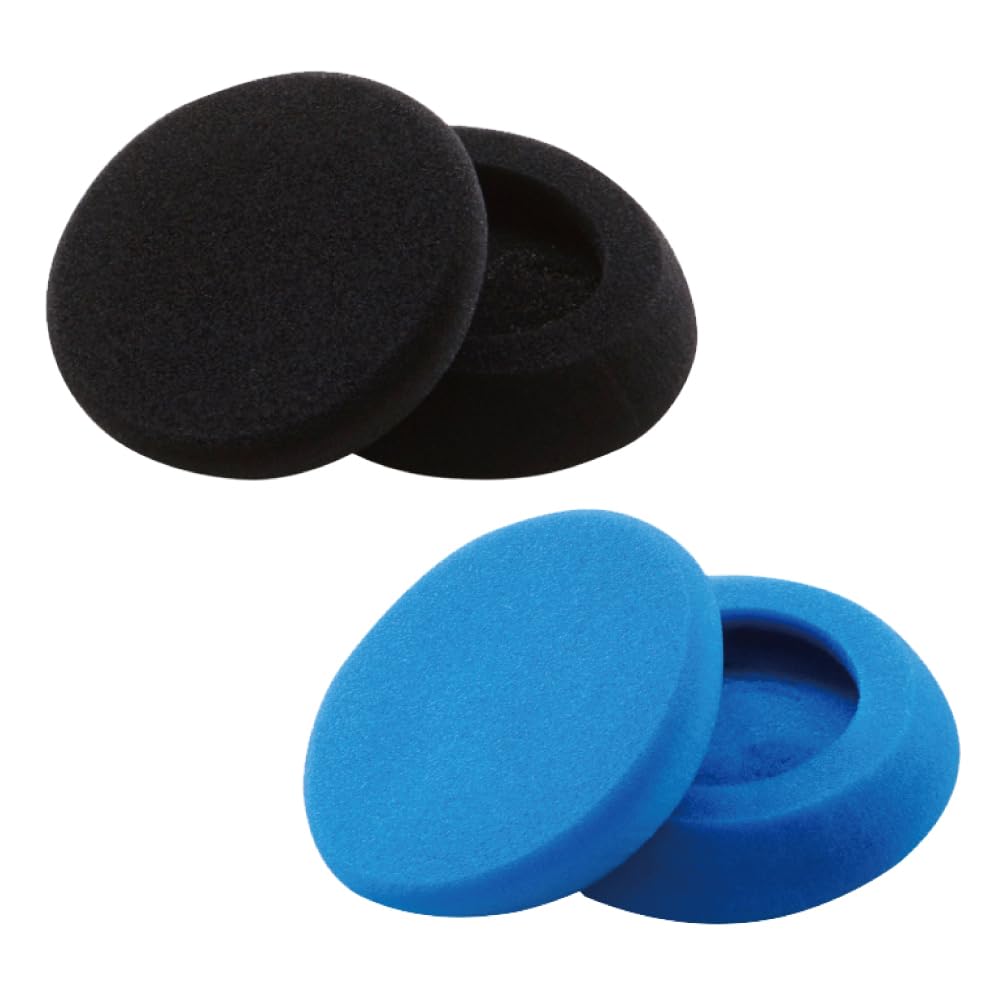 YAXI EARPADS for Koss PORTAPRO 2Pairs (2P-BU+BK), brown, black