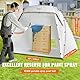 VEVOR Farbkabine DIY Sprühmalerei Sprühfarbe Schutzzelt Weiß 228 x 158 x 158 cm, 210D Oxford-Gewebe 210D Oxford-Gewebe Tragbare Sprühfarbe Farbstand DIY Hobby Malstation mit Lüftungsöffnungen