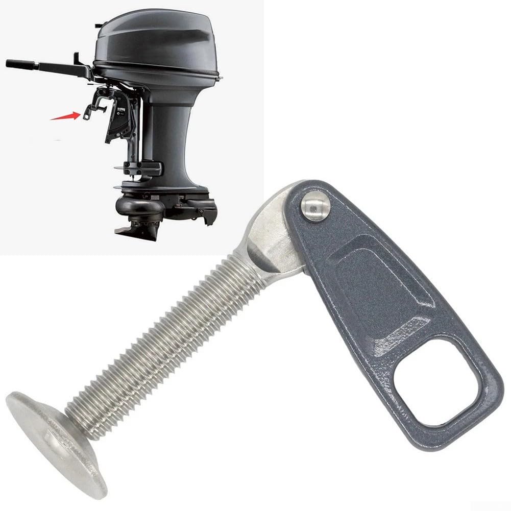 Abrazadera de travesaño 6F5-43116-00 para 40HP 2 tiempos para motor fuera de borda E40GMH E40GWH ajuste directo acero inoxidable