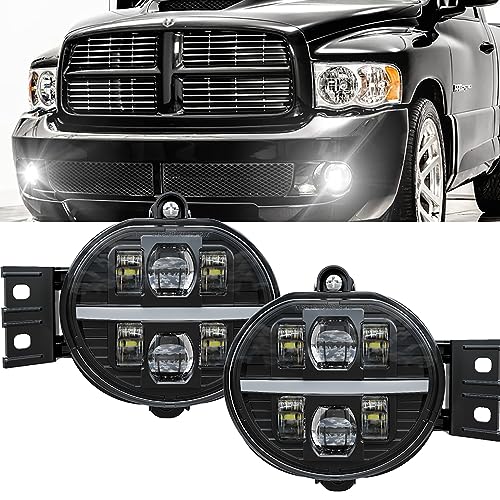 LED fog lumière avec DRL pour Dodge Ram 2500 finition haut de gamme et clarté