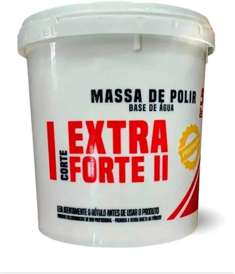 Massa de Polir Extra Forte II 1KG - Lincoln