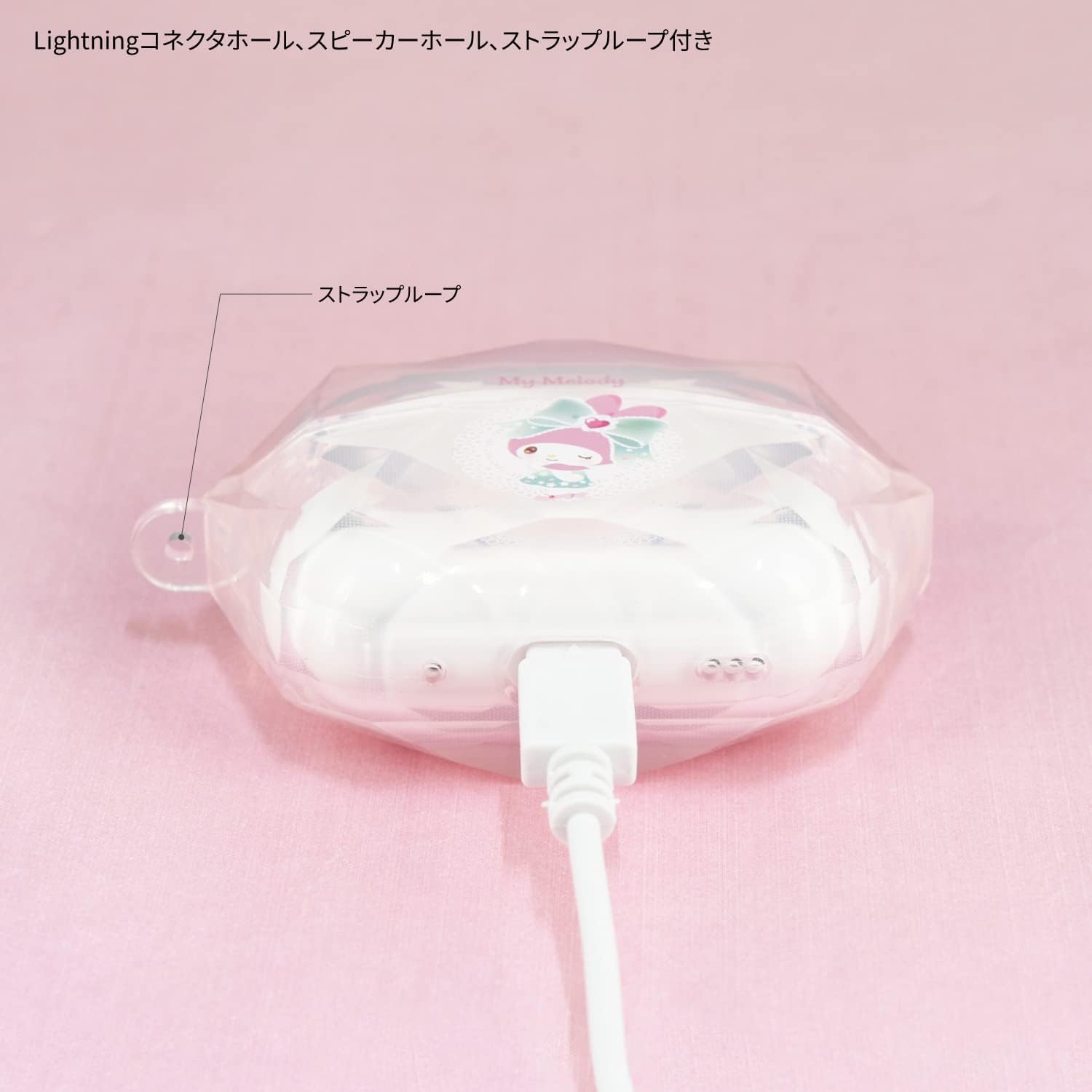 Gourmandise Sanrio Characters SANG-290MM Soft Case Compatible with AirPods Pro (2nd Generation) / AirPods Pro