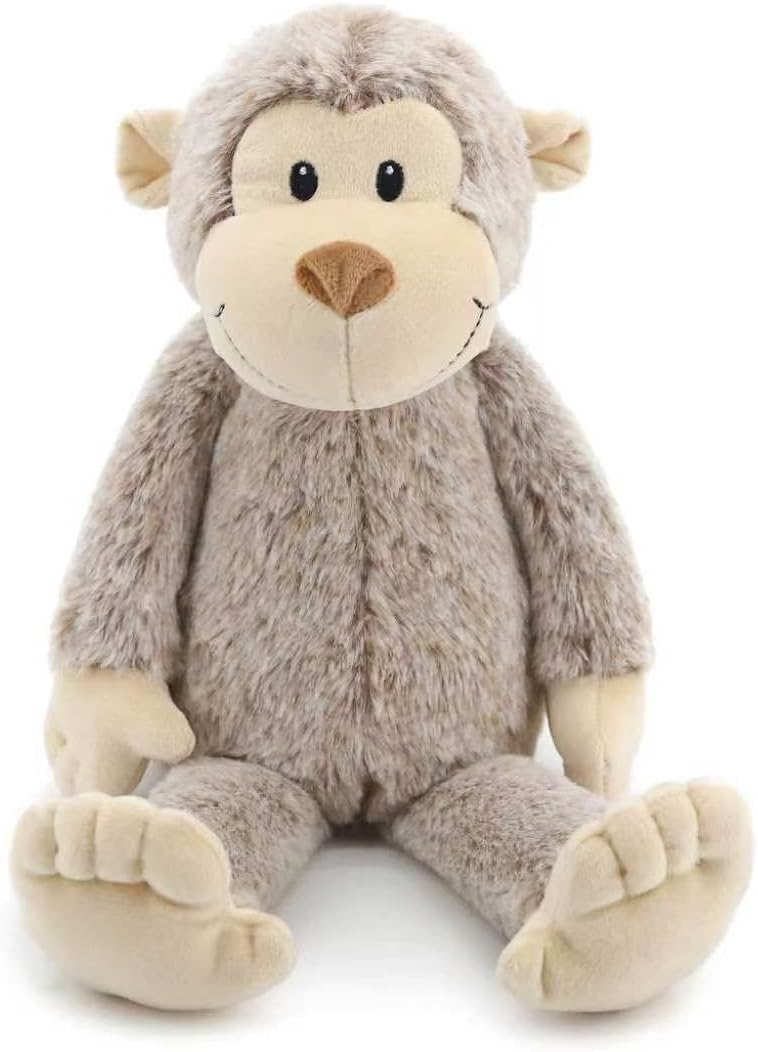 Cute Monkey Plush Toy Soft Stuffed Animal，15.4 inch Plush Monkey image 3