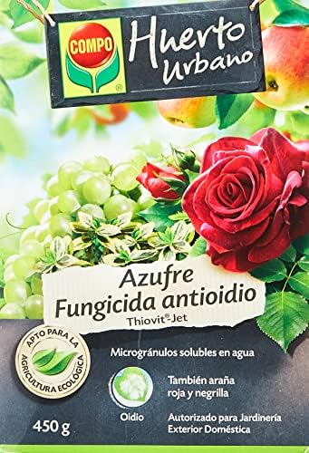 COMPO Azufre fungicida anti oídio, Microgránulos solubles en agua...