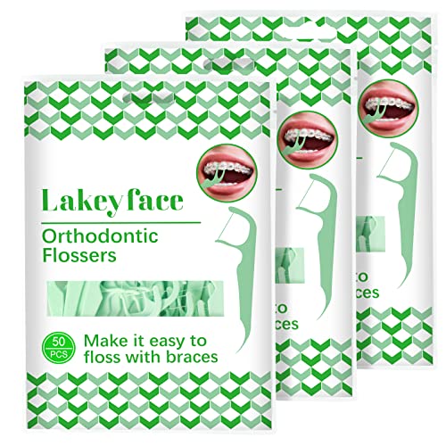 Buy 150 Count Orthodontic Flossers for Braces, Braces Flossers for Kids