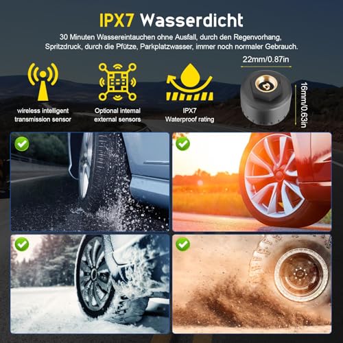 TPMS Freelander 2 Éviter la Crevaison avec Détecteur de Pression