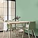 Biyoee Sage Green Peel and Stick Wallpaper 15.7”x 118” Matte Green Self-Adhesive Removable Contact Paper Solid Color Waterproof Vinyl Roll for Cabinets Furniture Renovation Bedroom Wall Covering