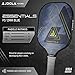 JOOLA Essentials Performance Pickleball Paddle with Reinforced Fiberglass Surface and Honeycomb Polypropylene Core, Blue