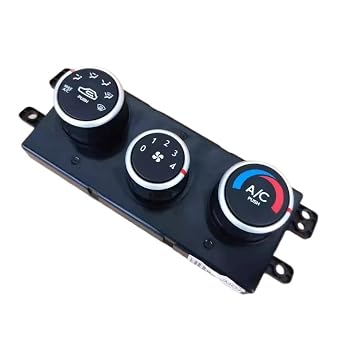 Used Genuine Car Air Condition Control Panel Switch A/C Heater Climate Controller Assembly Compatible for Tucson 2005 2006 07-2013