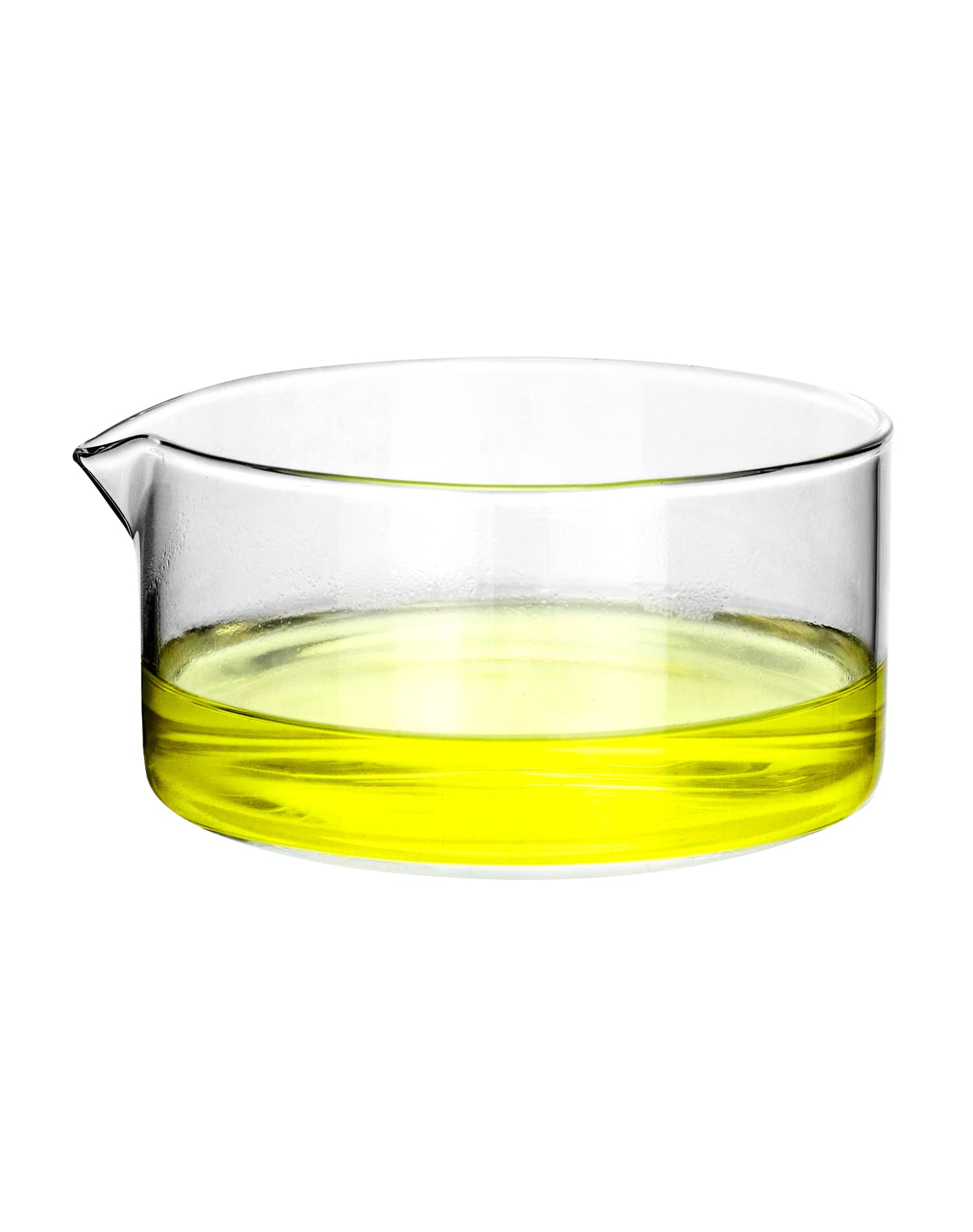 QWORK 500ml Crystallizing Dishes, 2 Pack Flat Bottom Lab Dishes with Spout and Heavy Rim, Borosilicate 3.3 Glass for Professional Laboratories, Science Classrooms, Kitchen, Crafts — Amazon image 4