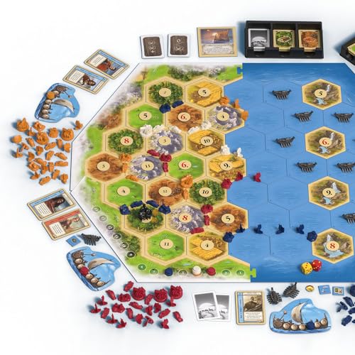 Kosmos 682972 Catan - Escenarios para Marineros - La Leyenda de los Piratas de mar, expansión a los Marineros de expansión, para 3-4 Personas a Partir de 10 años, colonos de Catán - imagen 3
