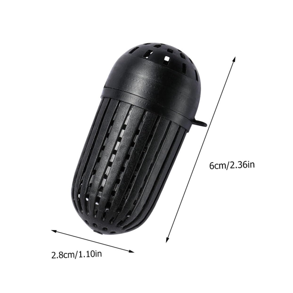 BESTonZON 100Pcs Fishing Bait Cage Durable Bait Thrower Lightweight Particle Container for Fishing for Fishing Enthusiasts and