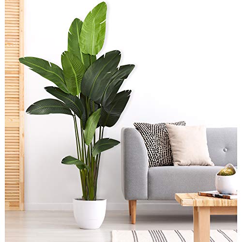 Nearly Natural Travelers Palm Artificial Silk Trees Green #TOP3