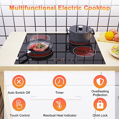 Hornos Y Parrillas, Kitchen estufa induccion 4 quemadores Marca Karinear (3)