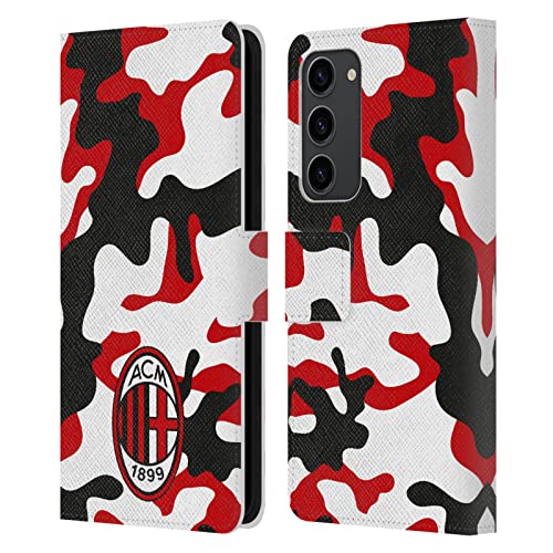 Carcasa tipo libro Samsung Galaxy S23+ 5G con tarjetero y soporte AC Milan