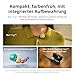 DJI Mic Mini 2 (2 TX + 1 Standard RX + Ladeschale), Lavalier-Mikrofon, Ansteckmikrofon für iPhone und Android/Kamera/Tablet/PC, Handy-Mikrofon, 48h Akkulaufzeit, Magnet-Abdeckungen in Mehreren Farben
