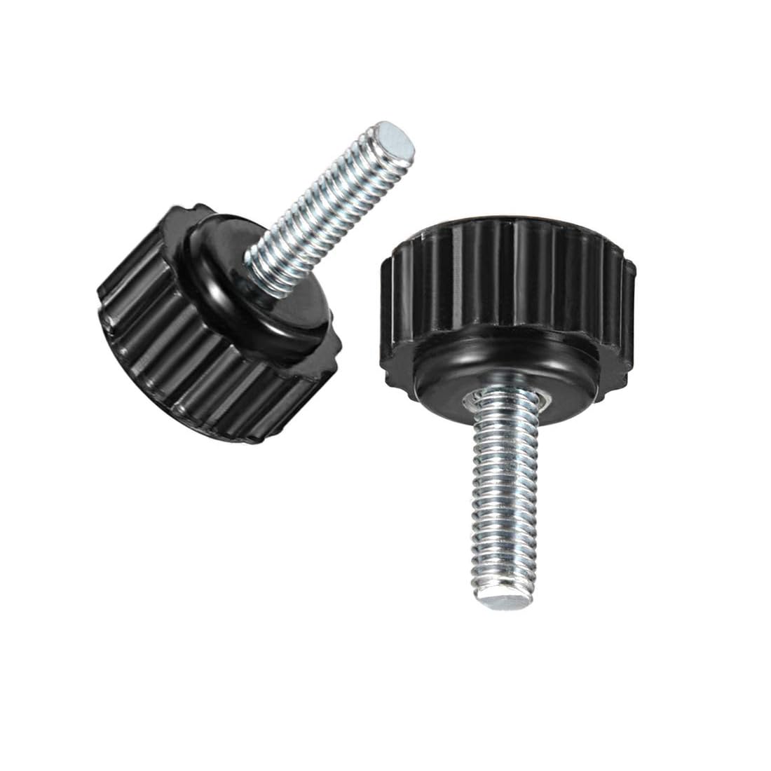 MACHSWON Knurled Clamping Knobs Saw Drill Press Lathe and Routing Jigs Packaging Machinery Printing Equipment Hand Clamping Handle Bolt Hand Knob Screw Replacement Parts M4 x 15mm 2pcs - Image 3