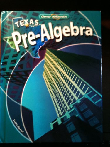 Pre-Algebra 0078738199 Book Cover